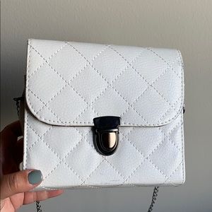White crossby purse